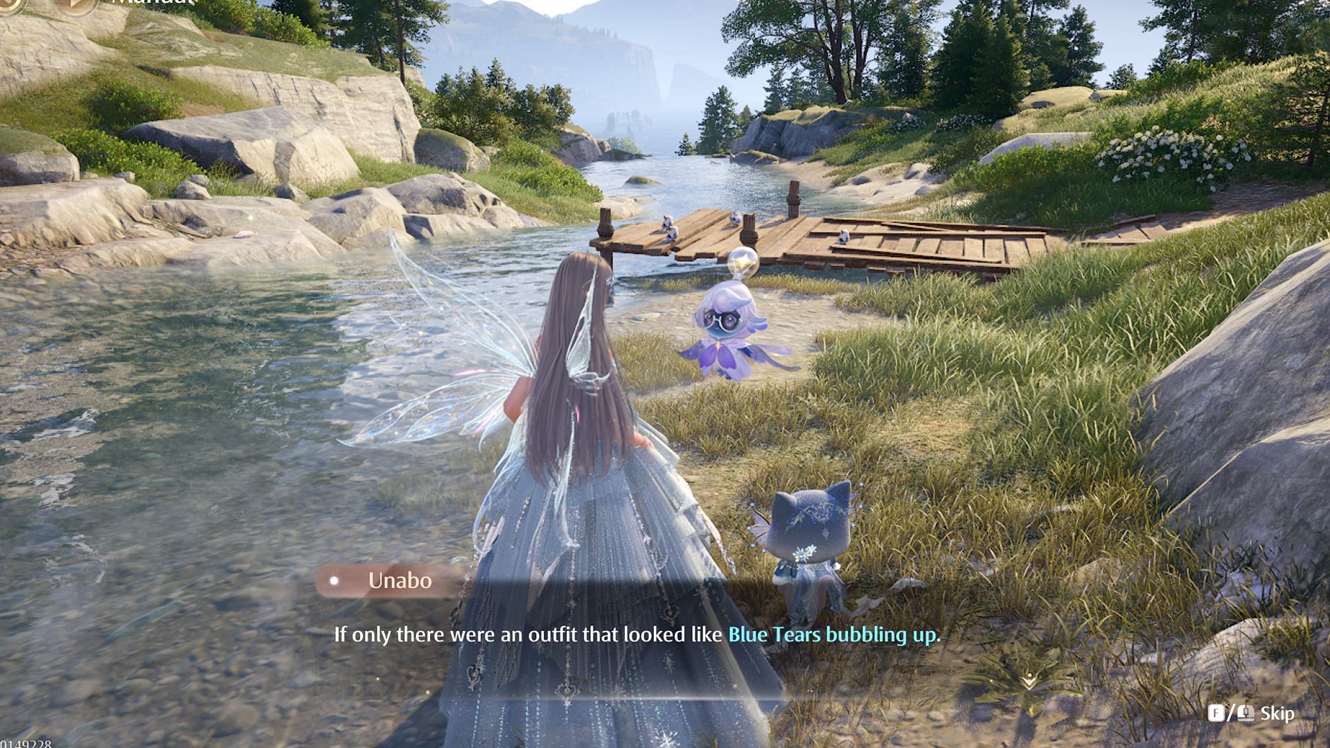 Unabo will mention wanting to see a specific outfit (Image via Sportskeeda Gaming/Infold Games)